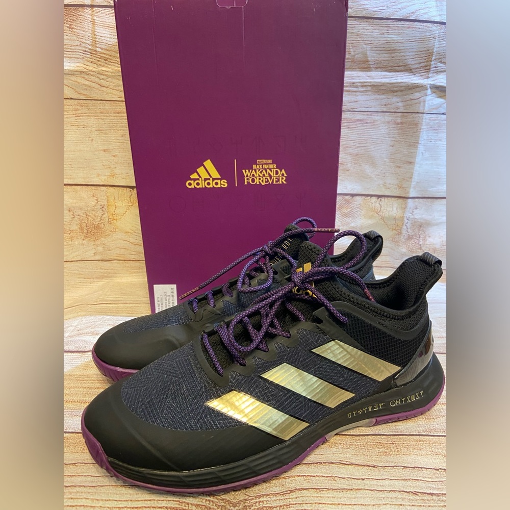 Adidas Adizero Ubersonic 4 BP GX9843 Black Panther Tennis & Pickleball Shoes